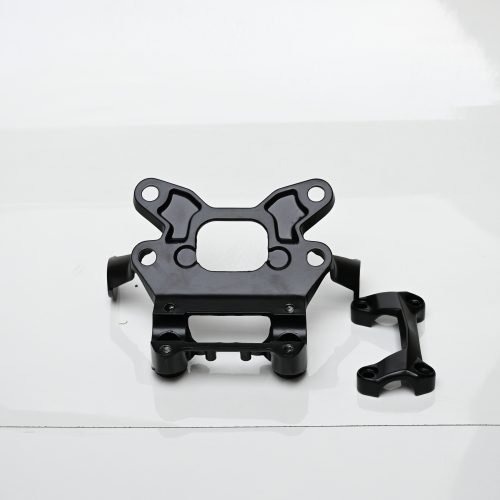 CNC Machined Aluminum Mounting Bracket Kit (Black Anodized)