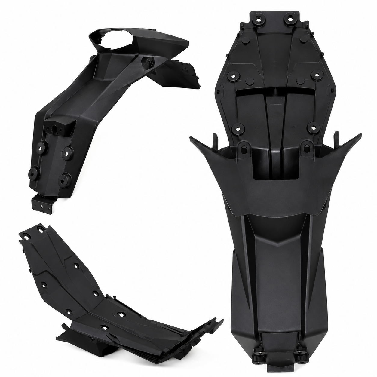 DUKE 200 REAR FENDER - JG181428 (TAIL) + JG181429 (UNDERTRAY)